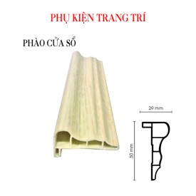 Phào cửa sổ giá rẻ 50 x 29